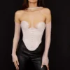 Mina Crystal Structured Korsett Mina Crystal Structured Korsett