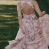 Minerva Pink – Luftiges Midi-Sommerkleid aus Chiffon Minerva Pink – Luftiges Midi-Sommerkleid aus Chiffon
