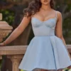 Minimoiselle Cinderella Blaues Tüll-Minikleid Minimoiselle Cinderella Blaues Tüll-Minikleid