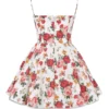 Minimoiselle Mini-Kleid aus Tüll mit italienischem Rosenprint Minimoiselle Mini-Kleid aus Tüll mit italienischem Rosenprint
