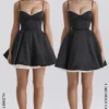 Minimoiselle Schwarzes Tüll-Minikleid Minimoiselle Schwarzes Tüll-Minikleid