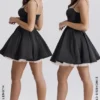 Minimoiselle Schwarzes Tüll-Minikleid Minimoiselle Schwarzes Tüll-Minikleid
