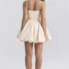 Minimoiselle Vintage-Minikleid aus cremefarbenem Tüll Minimoiselle Vintage-Minikleid aus cremefarbenem Tüll