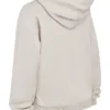 Mirage Cloud Hoodie aus Baumwollfleece mit durchgehendem Reißverschluss