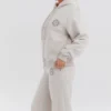 Mirage Cloud Hoodie aus Baumwollfleece mit durchgehendem Reißverschluss