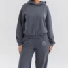 Muse Slate Hoodie aus Baumwollfleece Muse Slate Hoodie aus Baumwollfleece
