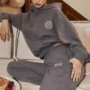 Muse Slate Hoodie aus Baumwollfleece Muse Slate Hoodie aus Baumwollfleece