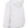 Muse Weißer Hoodie mit Baumwollfleece-Innenseite Muse Weißer Hoodie mit Baumwollfleece-Innenseite
