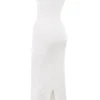 Myla Weißes Strick-Maxikleid Myla Weißes Strick-Maxikleid
