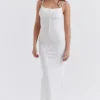 Myla Weißes Strick-Maxikleid Myla Weißes Strick-Maxikleid