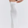 Myla Weißes Strick-Maxikleid Myla Weißes Strick-Maxikleid