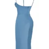 Myrna Midi-Korsetts-Kleid in Ägäisblau Myrna Midi-Korsetts-Kleid in Ägäisblau