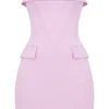 Naia Cotton Candy trägerloses Minikleid