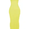 Nalini Acid Lime Korsetts-Maxikleid