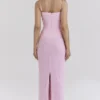Nalini Cotton Candy Korsetts-Maxikleid