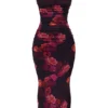 Nalini Romantisches Maxikleid mit Blumenmuster