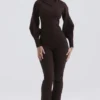Nereida Hose aus schokoladenbrauner Kaschmirmischung Nereida Hose aus schokoladenbrauner Kaschmirmischung