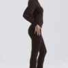 Nereida Hose aus schokoladenbrauner Kaschmirmischung Nereida Hose aus schokoladenbrauner Kaschmirmischung