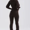 Nereida Hose aus schokoladenbrauner Kaschmirmischung Nereida Hose aus schokoladenbrauner Kaschmirmischung
