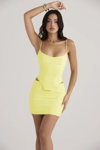 Nisha Neon Sculpting Minirock
