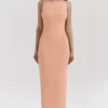 Noli Sorbet Strick-Maxikleid