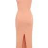 Noli Sorbet Strick-Maxikleid