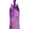 Olessia Orchid Rückenfreies Neckholder-Maxikleid Olessia Orchid Rückenfreies Neckholder-Maxikleid