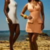 Olympia Sorbet Plunge-Minikleid Olympia Sorbet Plunge-Minikleid