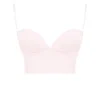 Pabla Ballerina Pink Cropped Bralette Oberteil Pabla Ballerina Pink Cropped Bralette Oberteil