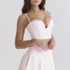 Pabla Ballerina Pink Cropped Bralette Oberteil Pabla Ballerina Pink Cropped Bralette Oberteil
