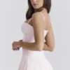 Pabla Ballerina Pink Cropped Bralette Oberteil Pabla Ballerina Pink Cropped Bralette Oberteil