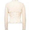 Perdita Elfenbein-Metallic-Jacquard-Korsetts & Boleros Perdita Elfenbein-Metallic-Jacquard-Korsetts & Boleros
