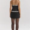 Perdita Schwarzes Metallic-Jacquard-Korsett & Bolero Perdita Schwarzes Metallic-Jacquard-Korsett & Bolero