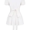 Piera Weißes Plissee-Minikleid Piera Weißes Plissee-Minikleid
