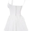 Pietra Weißes Korsetts-Minikleid Pietra Weißes Korsetts-Minikleid