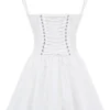 Pietra Weißes Korsetts-Minikleid Pietra Weißes Korsetts-Minikleid