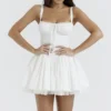 Pietra Weißes Korsetts-Minikleid Pietra Weißes Korsetts-Minikleid