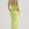 Pixie Lime Rüschen-Maxikleid Pixie Lime Rüschen-Maxikleid