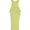 Pixie Lime Rüschen-Maxikleid Pixie Lime Rüschen-Maxikleid