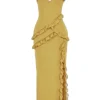 Pixie Olive Rüschen-Maxikleid Pixie Olive Rüschen-Maxikleid
