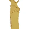Pixie Olive Rüschen-Maxikleid Pixie Olive Rüschen-Maxikleid