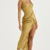 Pixie Olive Rüschen-Maxikleid Pixie Olive Rüschen-Maxikleid