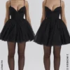 Princess Schwarzes Tüll-Minikleid Princess Schwarzes Tüll-Minikleid