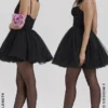 Princess Schwarzes Tüll-Minikleid Princess Schwarzes Tüll-Minikleid