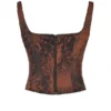 Rafa Antik-Kupfer-Satin-Longline-Korsett Rafa Antik-Kupfer-Satin-Longline-Korsett