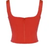 Rafa Scarlet Satin Longline-Korsett Rafa Scarlet Satin Longline-Korsett