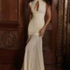 Raphaella Butter Yellow Keyhole Maxi-Kleid Raphaella Butter Yellow Keyhole Maxi-Kleid