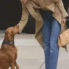 Remi Camel Einreihiger langer Mäntel