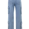 Ria Blue Washed Utility Jeans Ria Blue Washed Utility Jeans