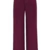 Rivi Weinrote Hose mit geradem Bein Rivi Weinrote Hose mit geradem Bein